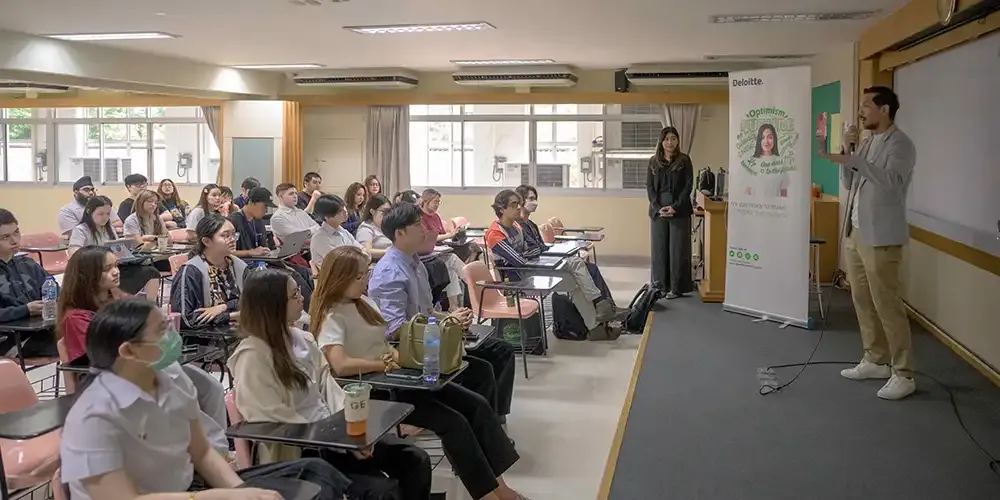 MUIC Hosts “Discover Deloitte Consulting”￼