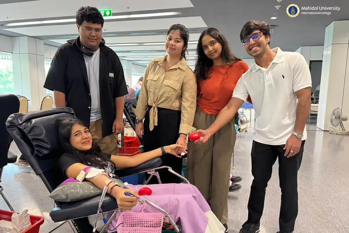 MUIC Partners with Siriraj Hospital in Blood Donation Drive