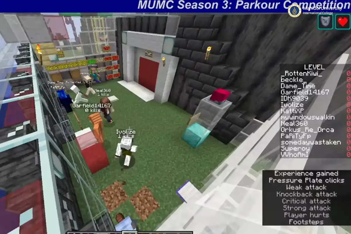 AGC Club Organizes Virtual Parkour Competition