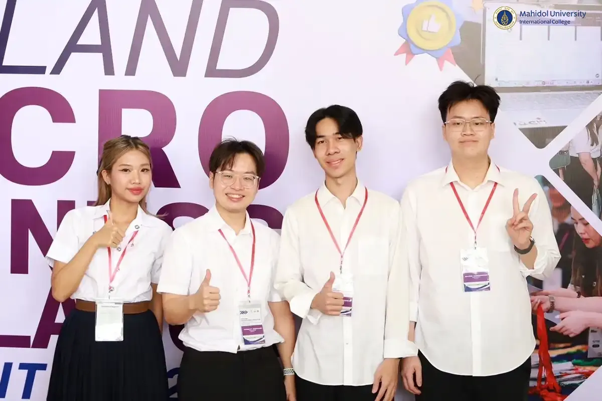 BA Students Represent MUIC in Business Simulation Contest