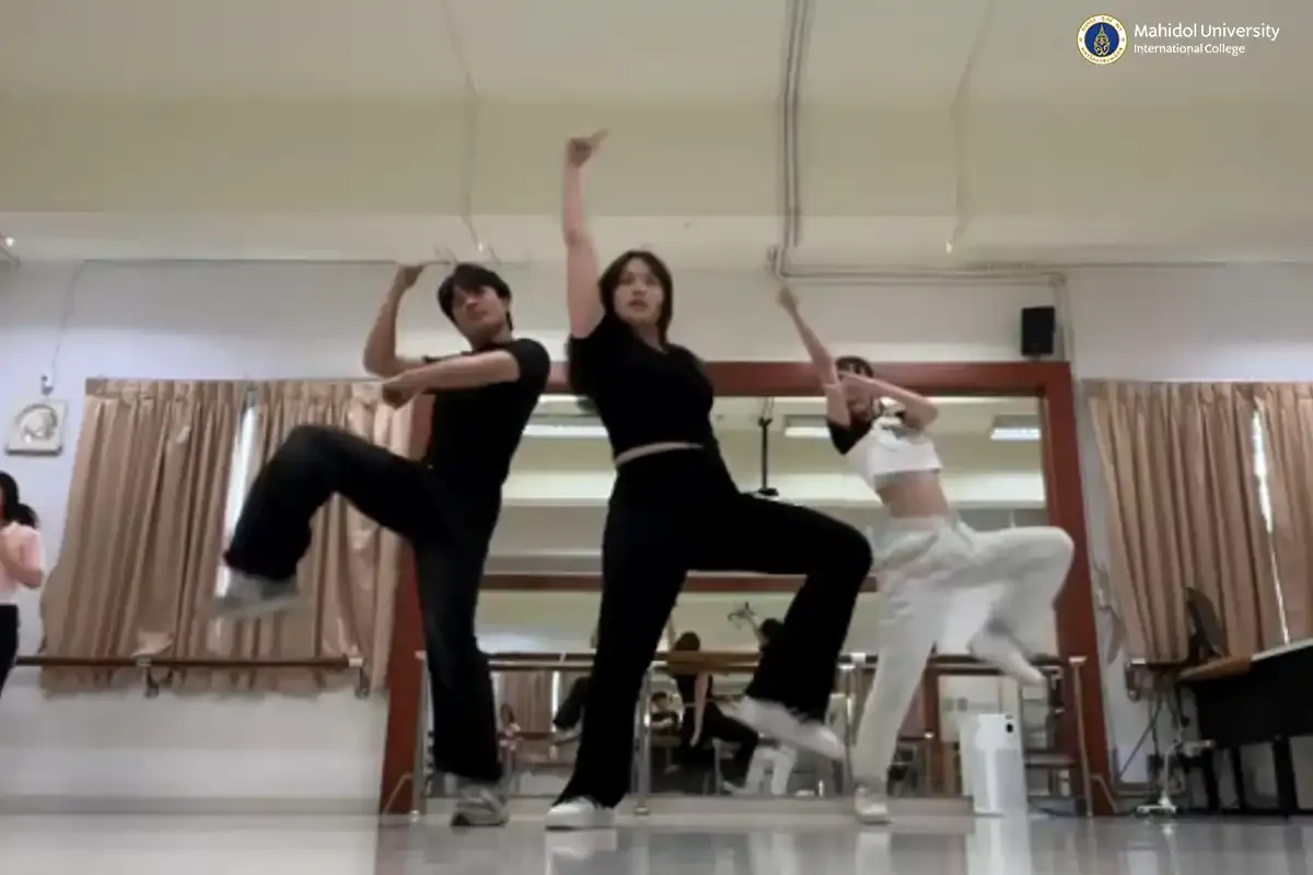 Dance Club Practices for Halloween Performance