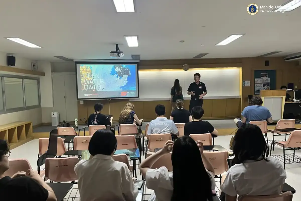 Diving Club Offers Scuba Theory Session