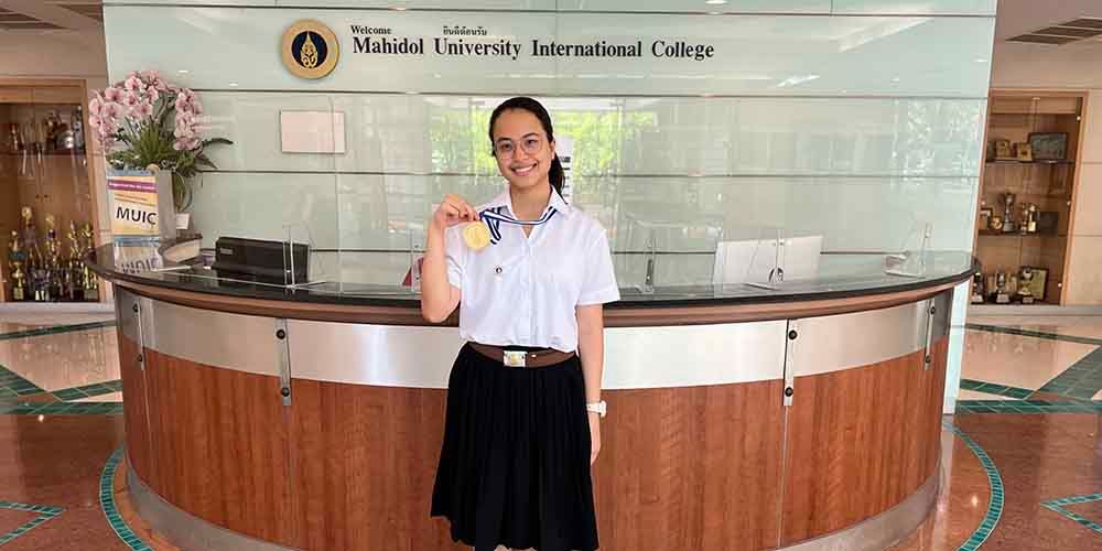 Gold Prize for MUIC Food Science Student