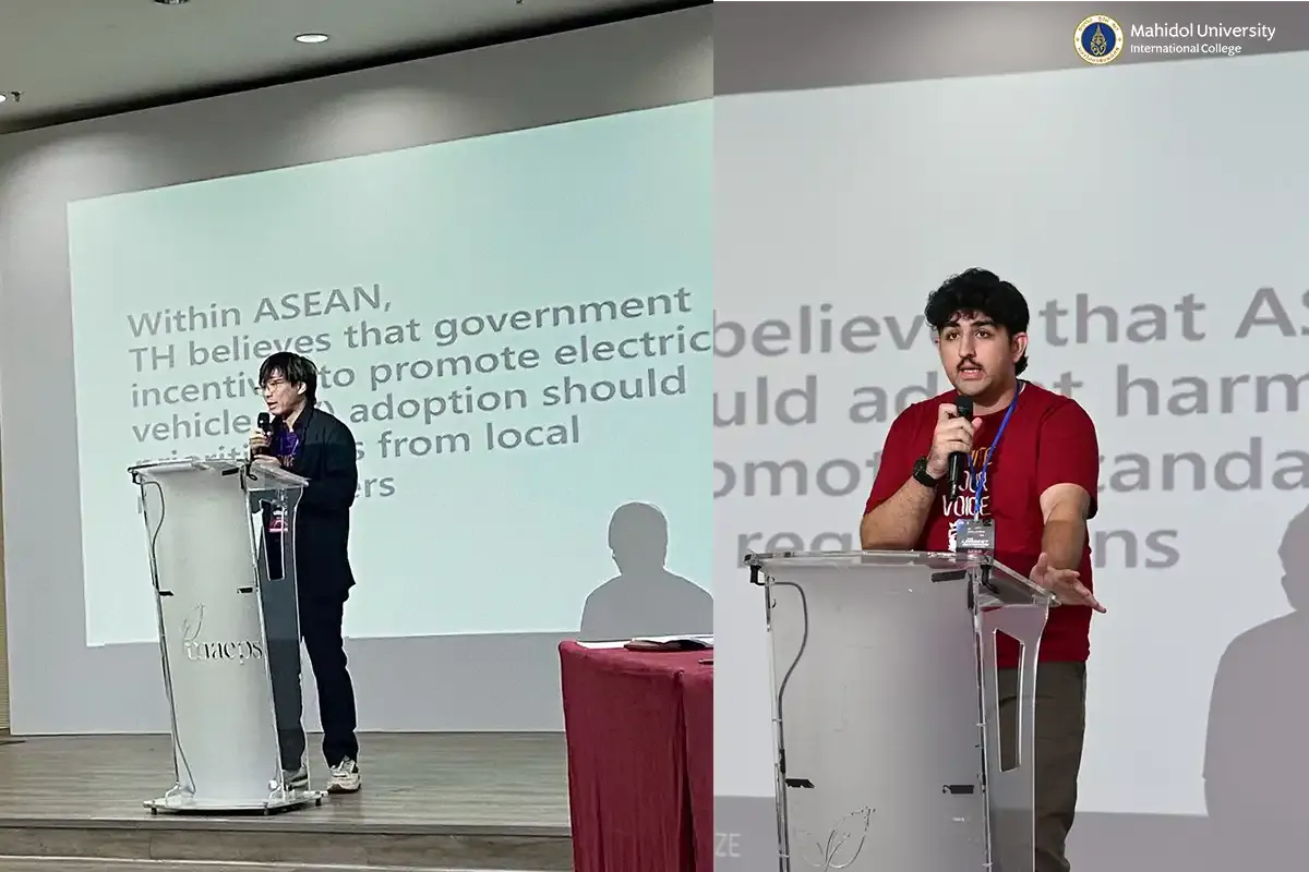 MUIC Debate Club Battles Teams from Southeast Asia at Malaysia Autoshow Debate