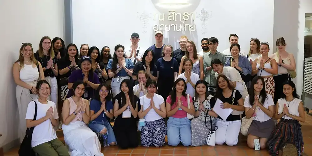 มหิดลอินเตอร์จัดปฐมนิเทศนักศึกษาแลกเปลี่ยนพร้อมพาทัศนศึกษาวัฒนธรรมไทย