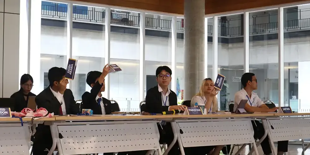 MUIC Hosts MUN Mock Conference