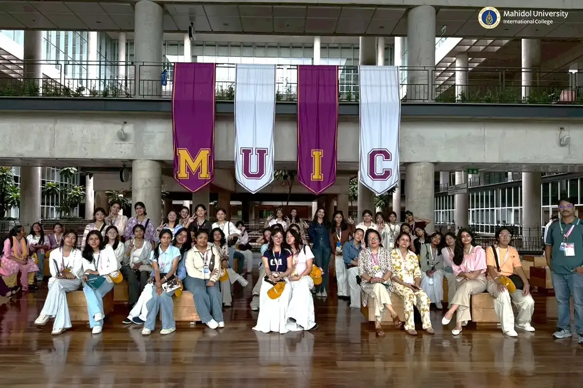 MUIC Welcomes Students from St. Mary’s School, Nepal