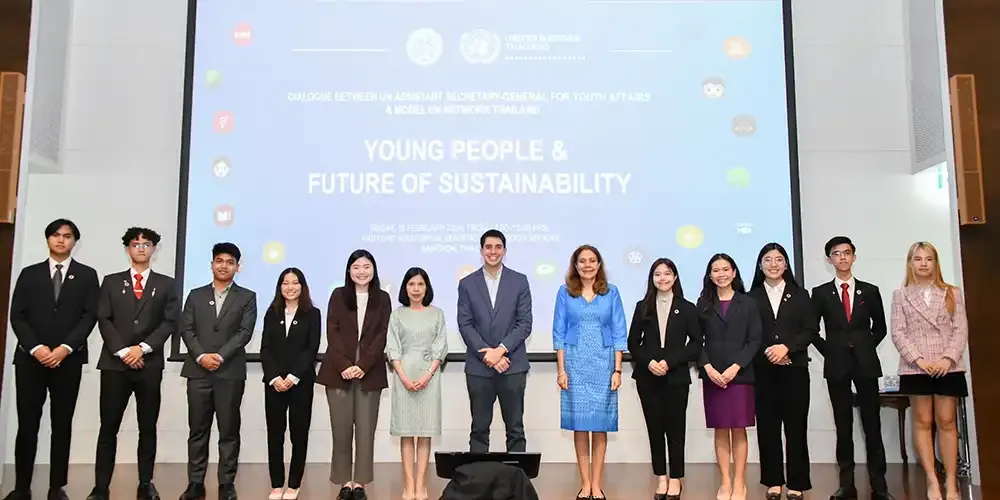 MUIC’s MUN Club Meets UN Asst. Sec. Gen.