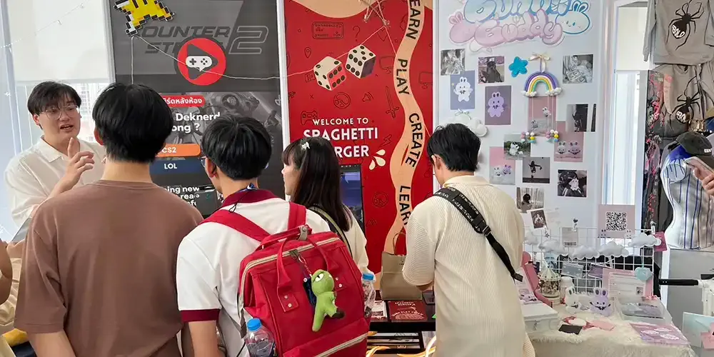 MUIC’s Media Com Seniors Launch Thesis Exhibition 2024