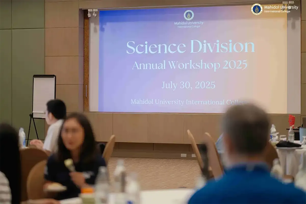 MUIC’s Science Division Conducts Annual Workshop