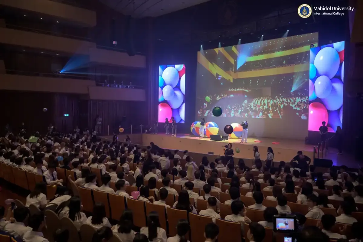 CDP, CT Students Provide Key Visuals, Motion Graphics in MU Orientation 2025￼