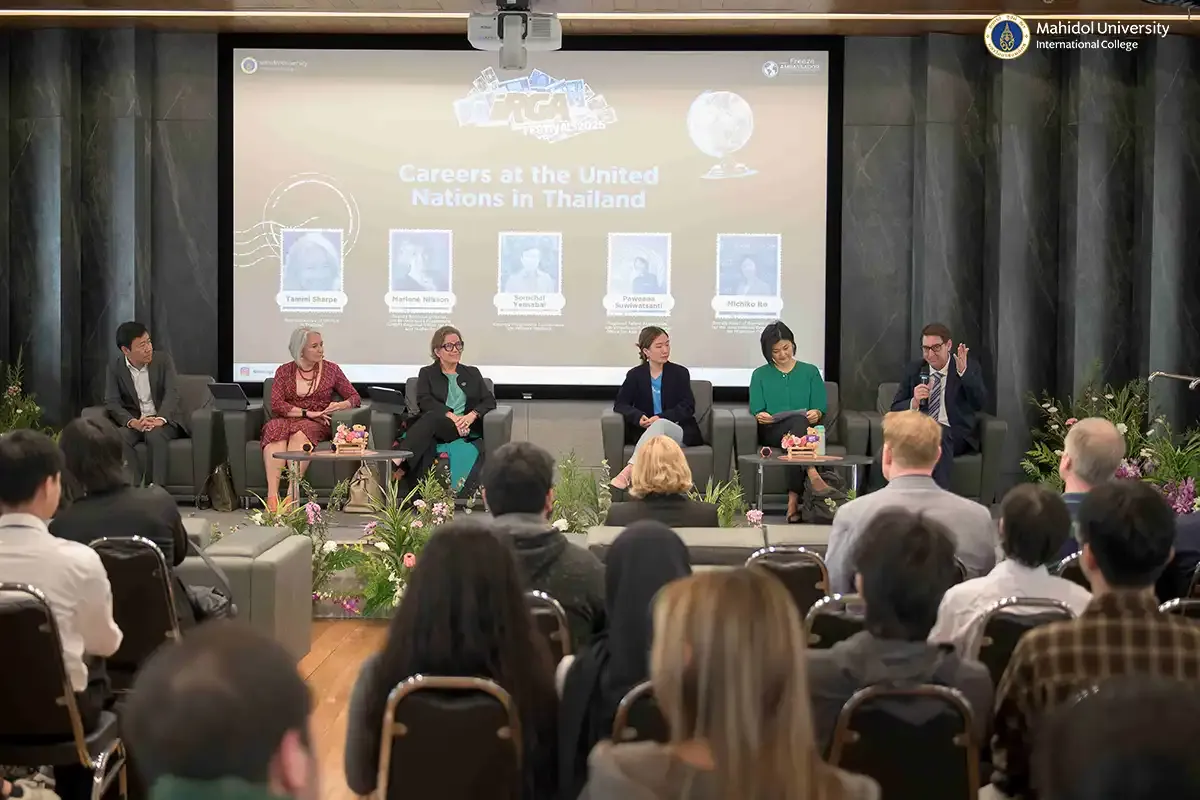 Panel Talk on UN Careers During IRGA Festival