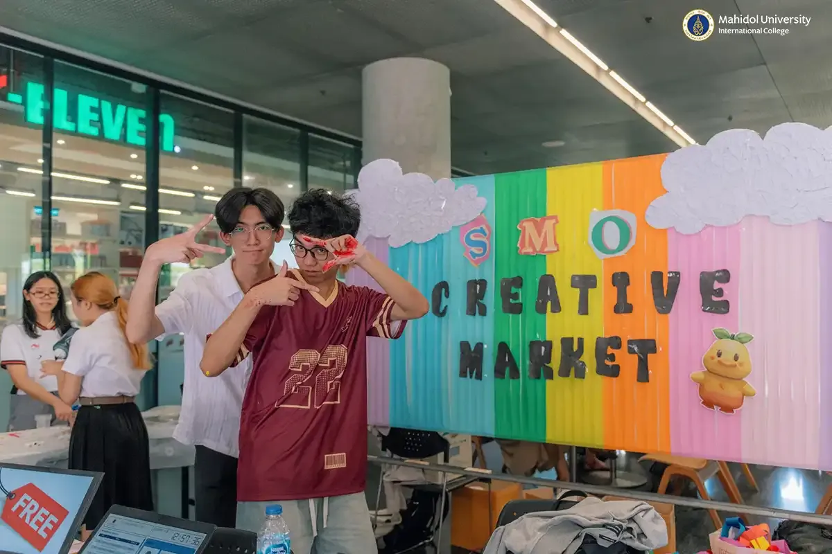 Student Association Celebrates MUIC Students’ Artistry in “Creative Market”