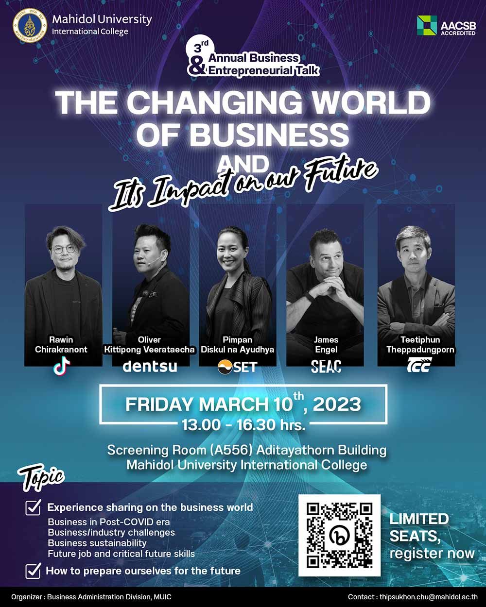 The Changing World of Business and Its Impact on our Future