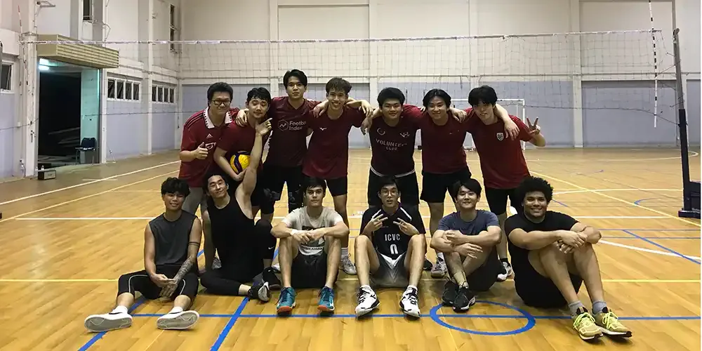 Volleyball Club Hosts Games