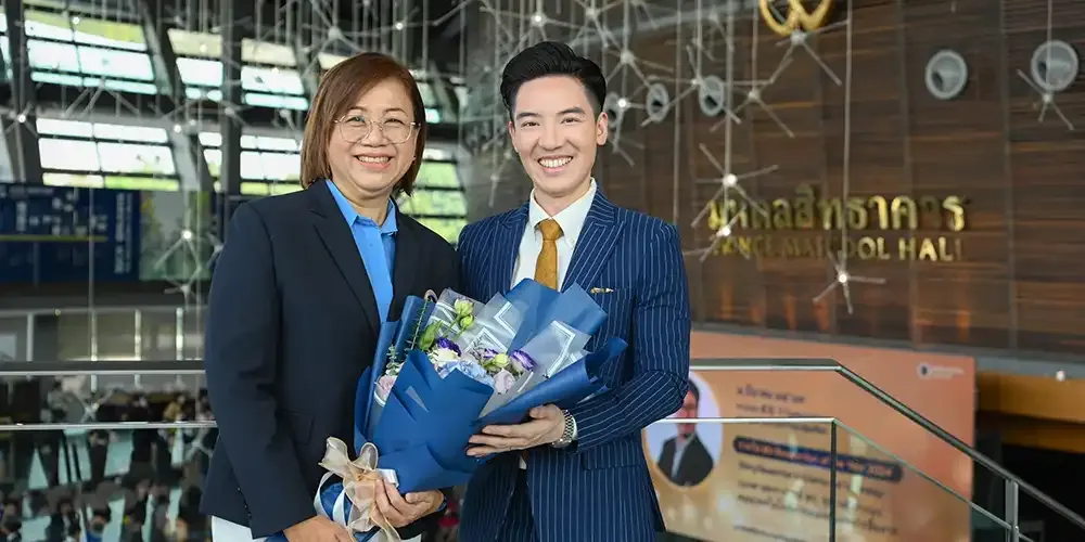 MUIC Alumnus Receives Mahidol University Young Alumni Award￼
