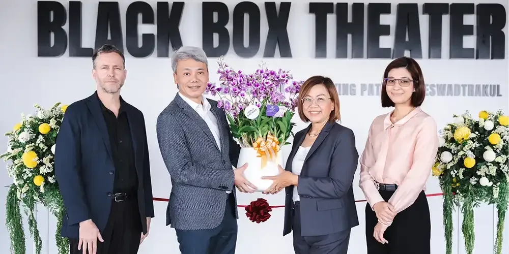 MUIC Execs Attend Inauguration of College of Music’s Black Box Theater￼