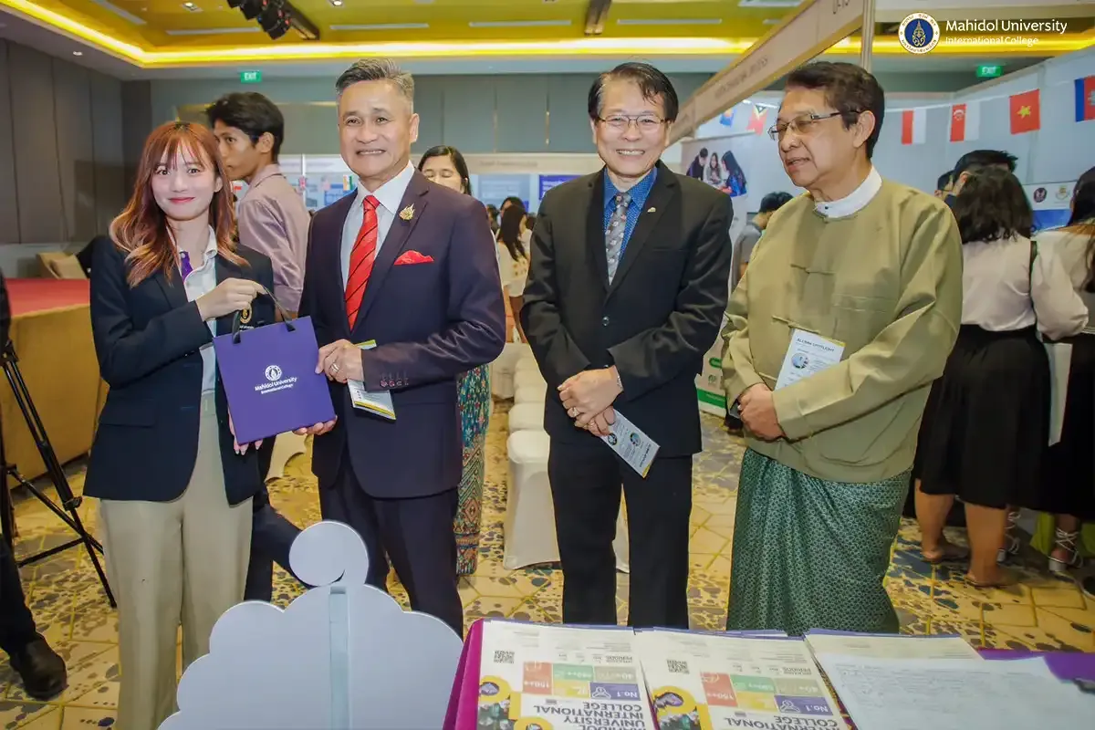 MUIC Joins 9th Thailand Education Fair, Hosts First Open Day in Myanmar￼