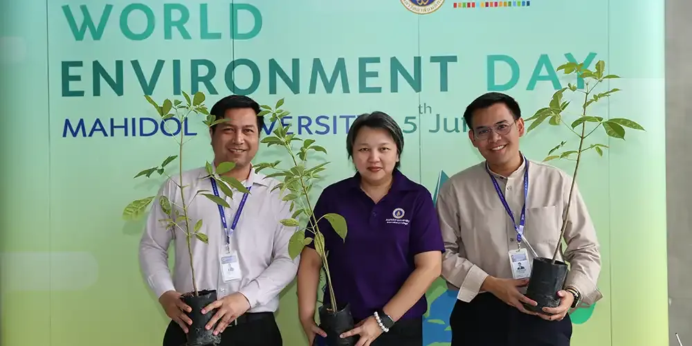 MUIC Joins Tree-Planting Event in Salaya Campus