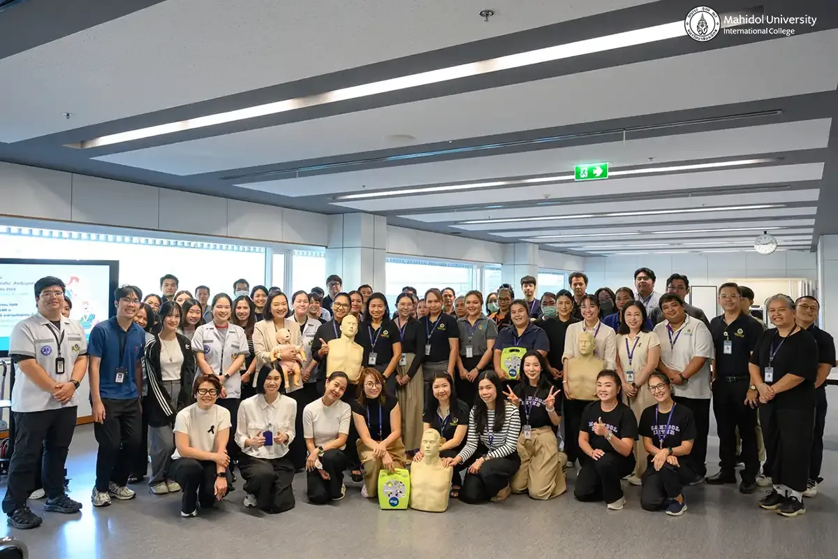 MUIC Staff Undergo First Aid & BLS Training