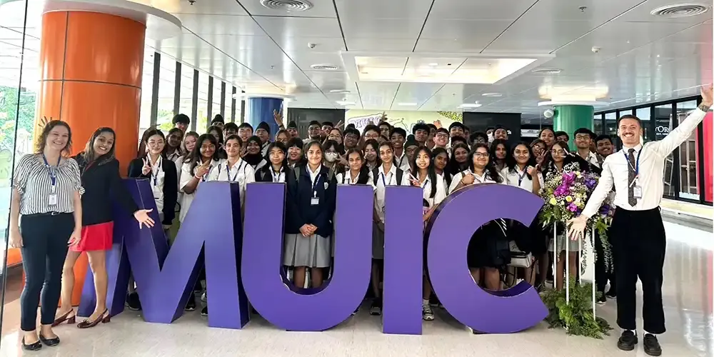 MUIC Welcomes Visitors from TSI International School