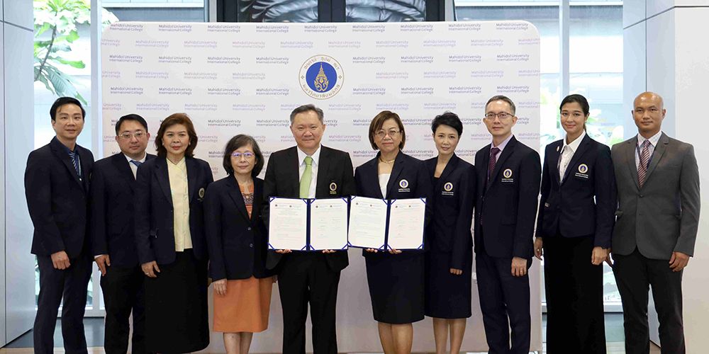 MUIC and MU Faculties of Dentistry & Pharmacy Sign MOU