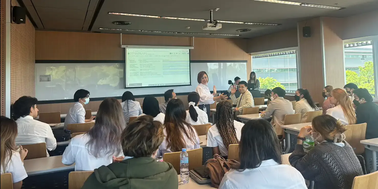 Touch Idea Hub Team Visits MUIC, Eyes Internship Accord