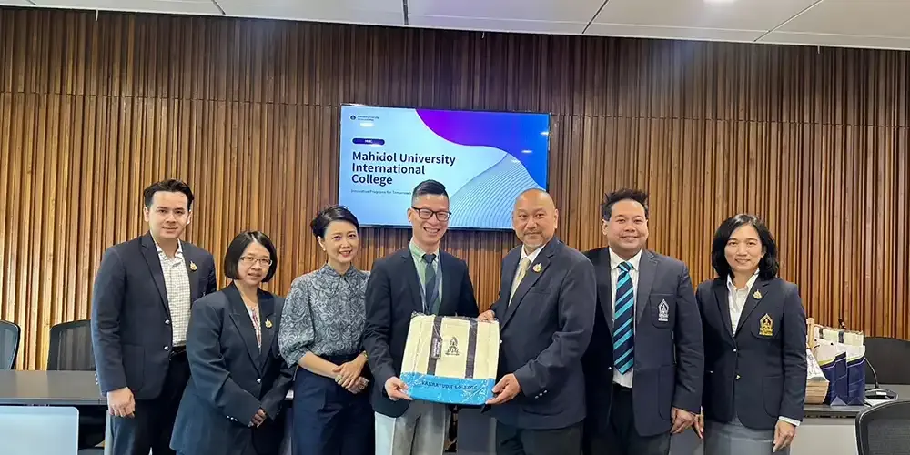 Vajiravudh College Officials Visit MUIC￼