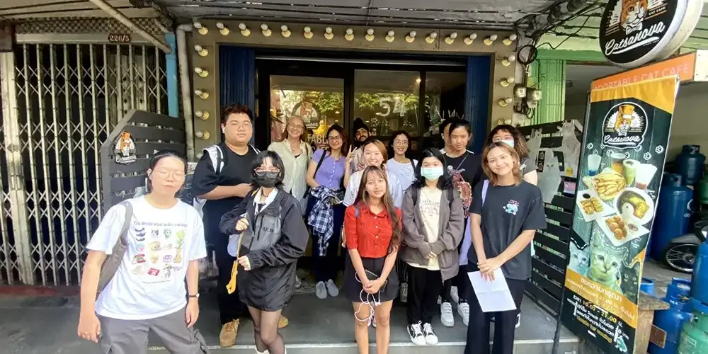 Animal Lovers Club Visits Catsanova