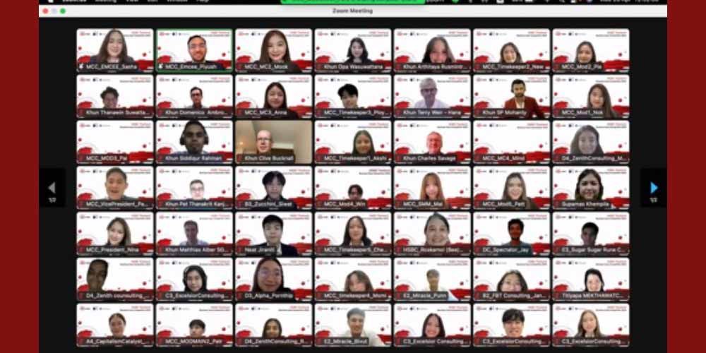 MUIC Hosts Round 1 of HSBC Case Competition 2023
