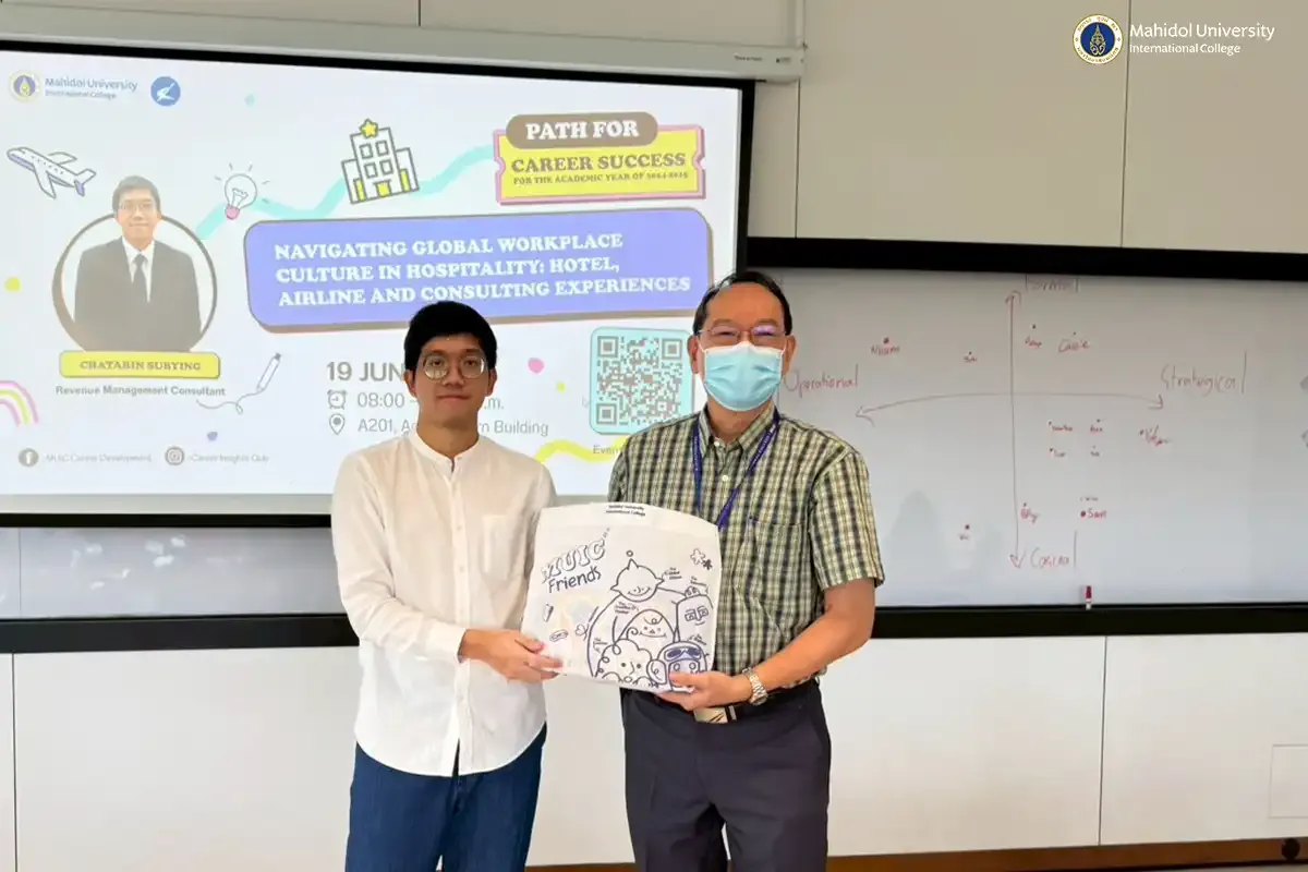 MUIC Organizes Seminar on Careers in Hospitality Industry