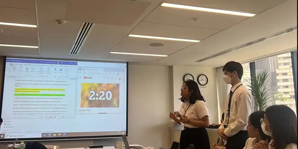 MUIC Students Join Gender Talk in Embassy of Sweden