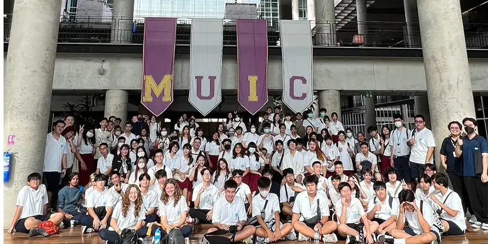 MUIC Welcomes International Christian School Nonthaburi￼
