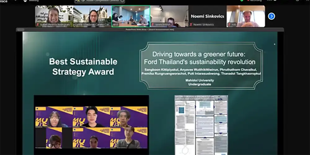 MUIC Wins 6 Awards in International Competition for Sustainable Business