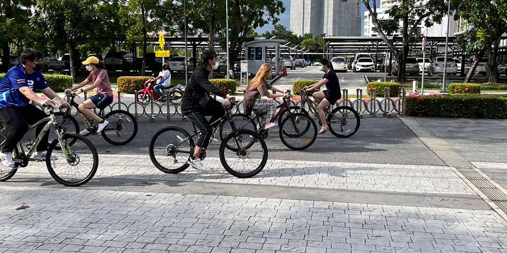 MUIC’s Cycling Club Organizes “Treasure Hunt”