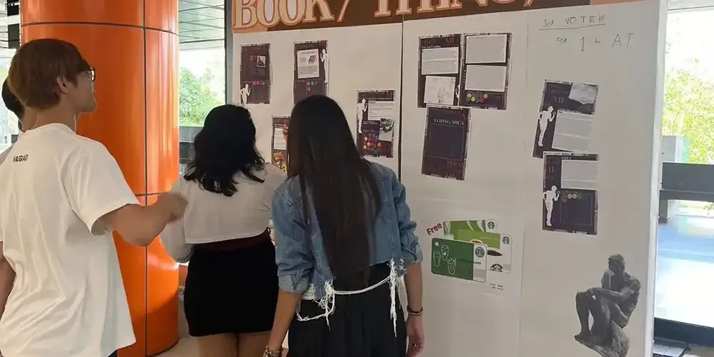 Sigma Club Promotes Book Reading