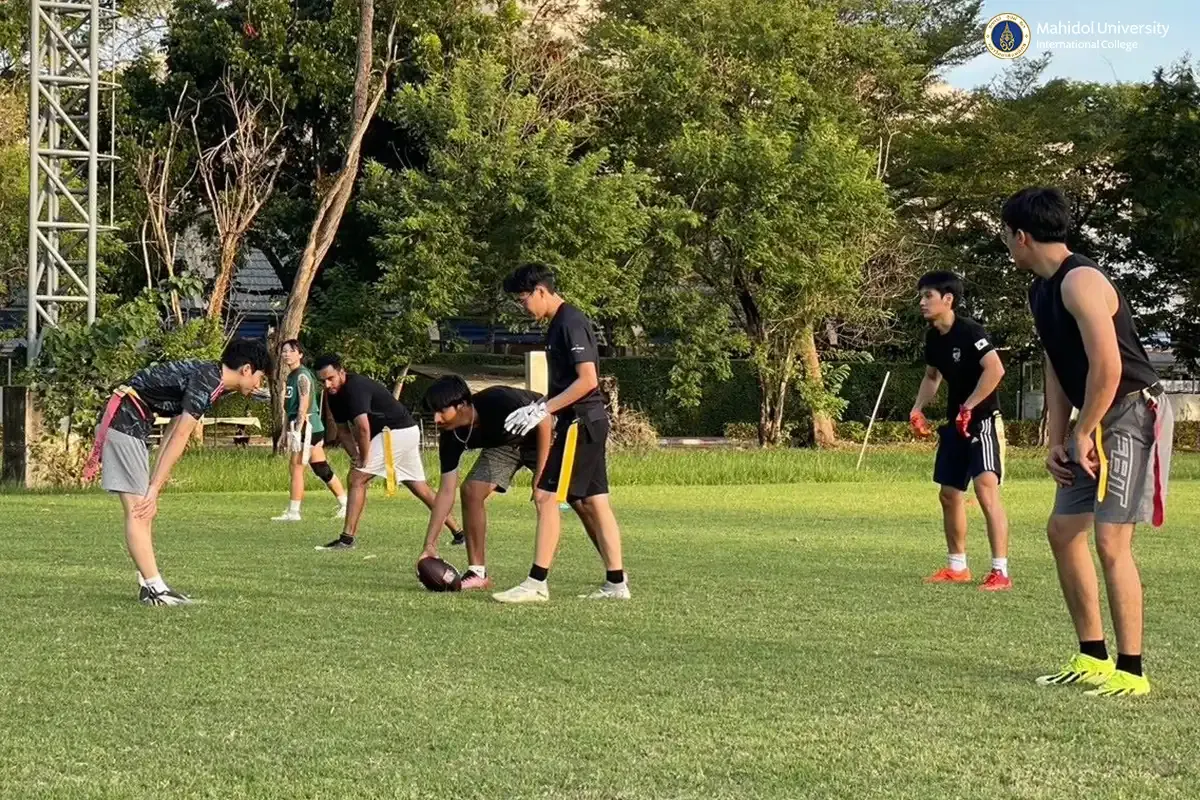 MUIC American Flag Football Club’s Weekly Rehearsals