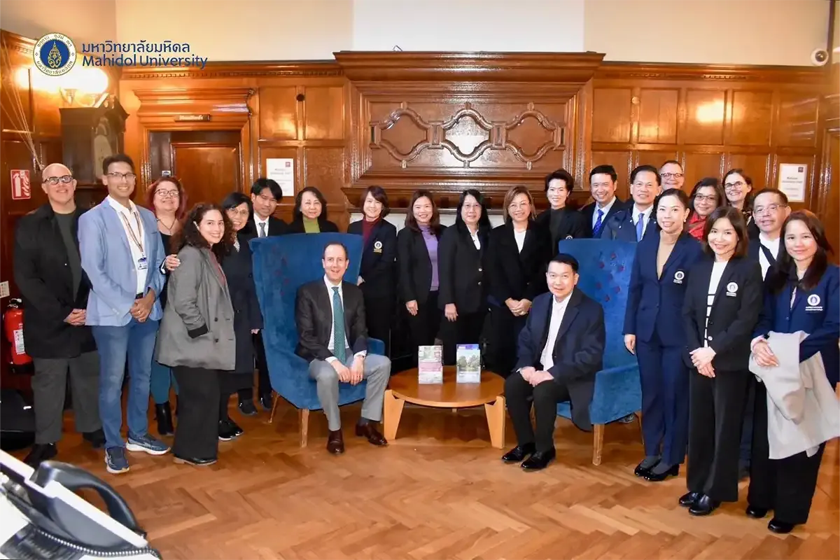 คณบดีและผู้บริหาร MUIC เข้าร่วมเป็นสักขีพยานในพิธีลงนามบันทึกข้อตกลงความร่วมมือทางวิชาการ (MoA) ระหว่าง มหาวิทยาลัยมหิดล และ University of Reading สหราชอาณาจักร