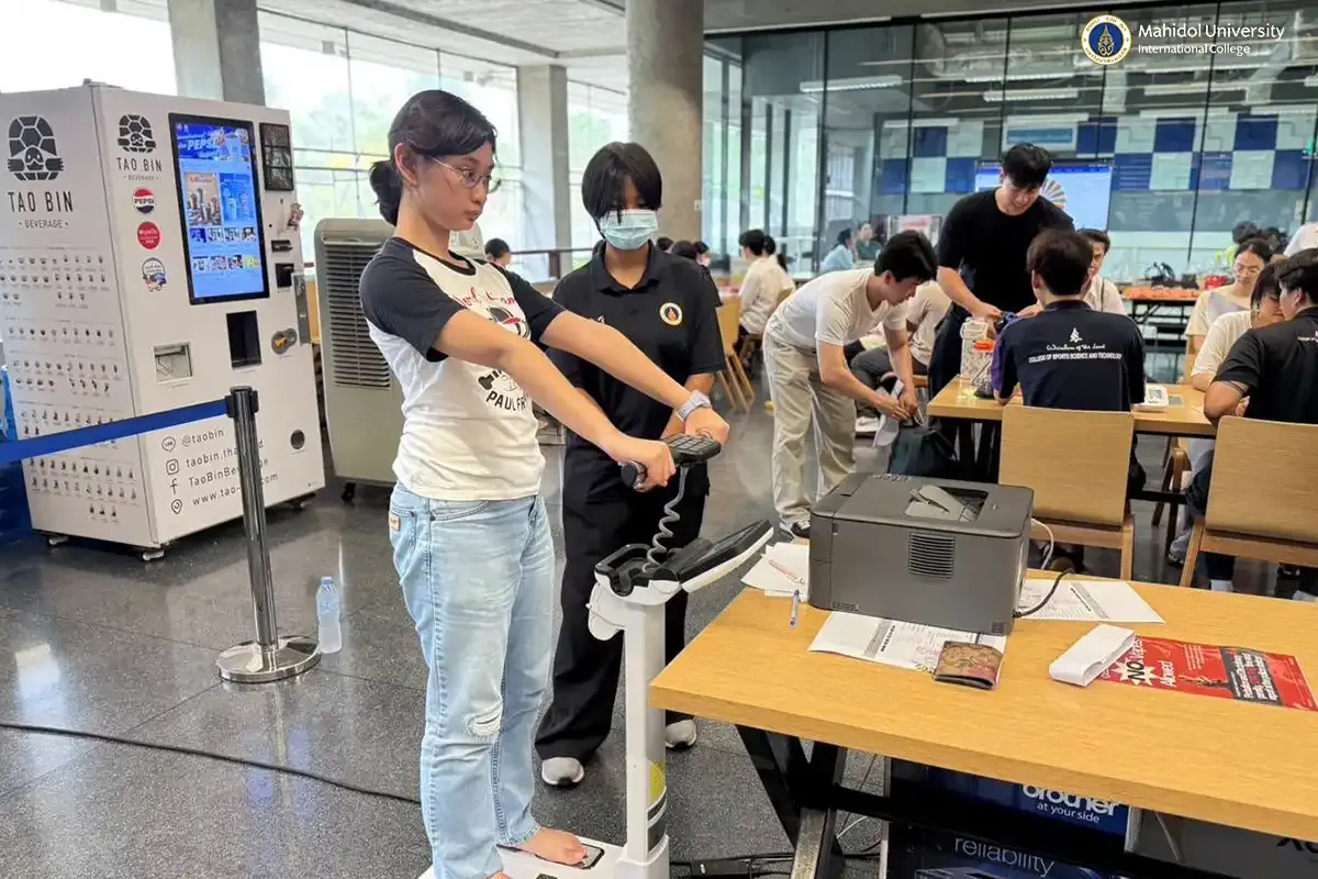 MUIC’s Student Association Organizes Health Checkup