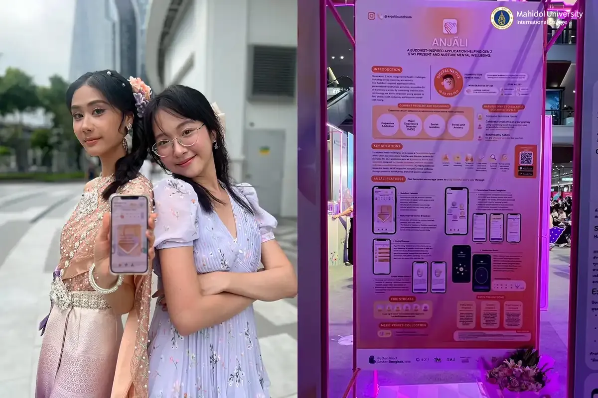 Bio Sci Alumna Gives Presentation at “Better Mind Better Bangkok 2025"