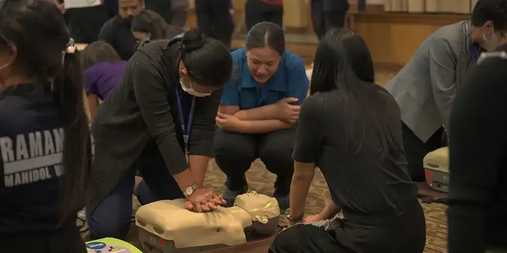First Aid & CPR Training for MUIC Staff