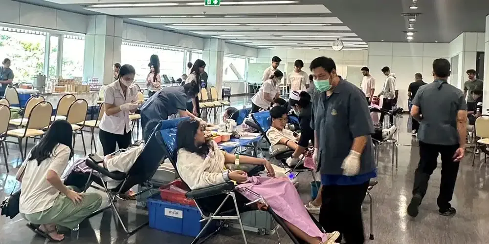 MUIC Student Association’s Blood Donation 2024
