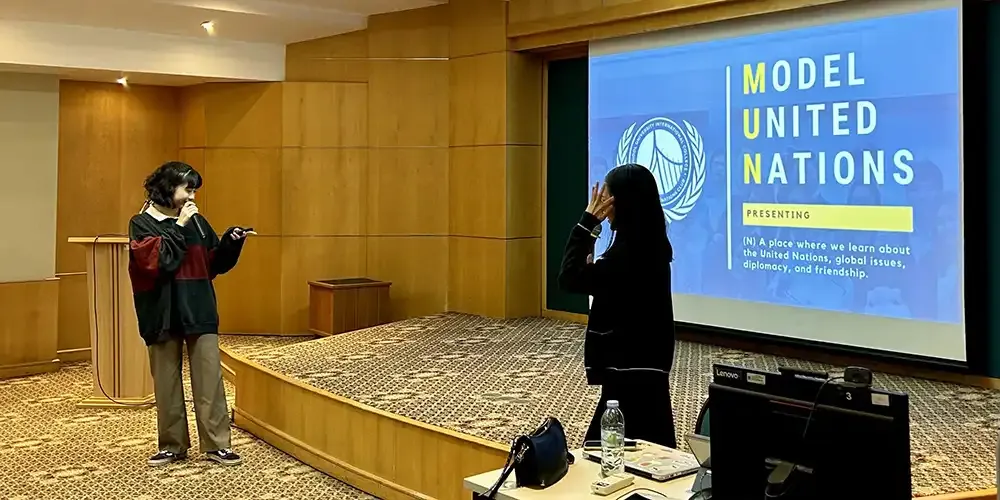 MUN Club Holds Training Workshop