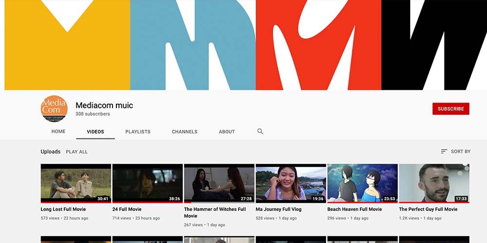 Media Com Students Hold Online Thesis Exhibition