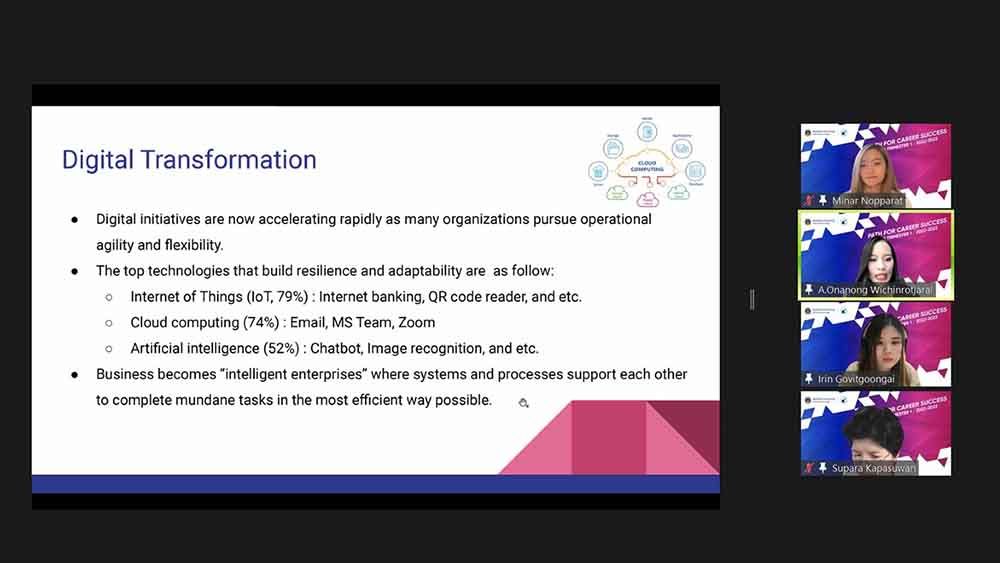 MUIC Students Consider “Path for Career Success”