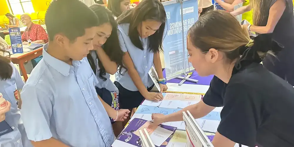 MUIC Joins BISP University Fair in Phuket