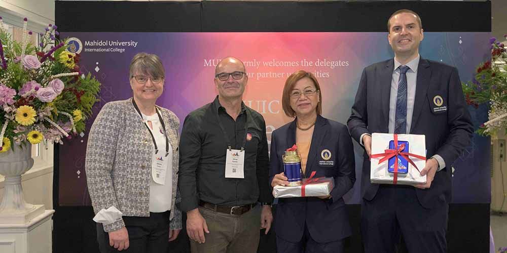 MUIC Meets and Greets Officials from Partner Universities