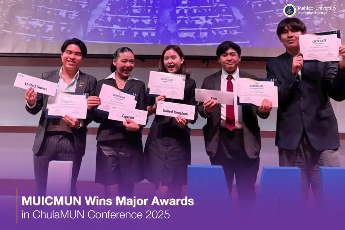 MUICMUN Wins Major Awards in ChulaMUN Conference 2025