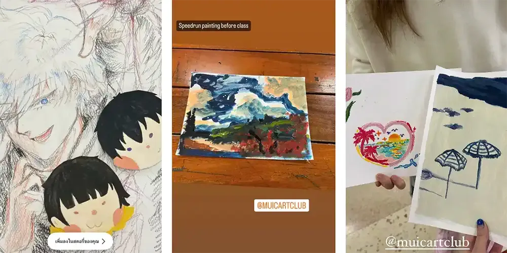 Art Club’s Art Buffet