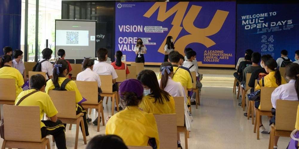 วิทยาลัยนานาชาติ ม.มหิดล เปิดบ้านพร้อมได้ทดลองเรียนจริง